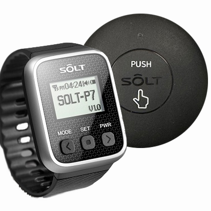 腕時計受信機1台+消去機1台+防水丸型送信機セット