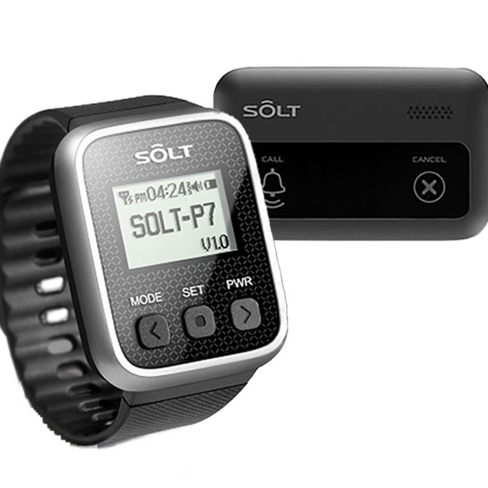 腕時計受信機1台+角型送信機セット