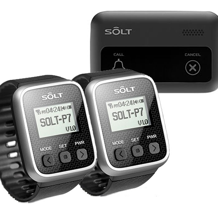 腕時計受信機2台＋角型送信機セット